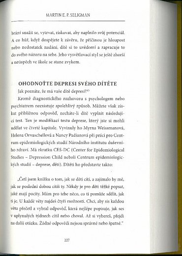 Náhled Naučený optimismus - Jak změnit své myšlení a život