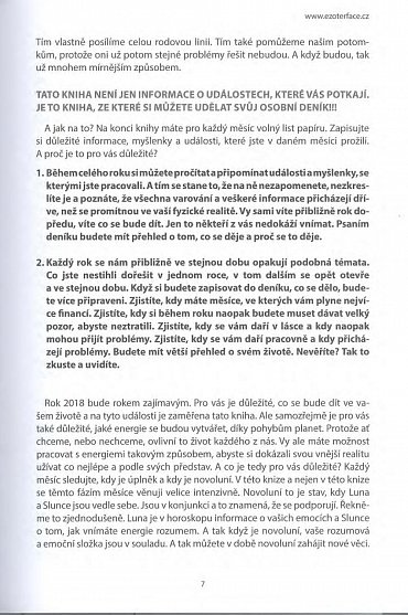 Náhled Horoskopy na rok 2018 - Váš osobní deník na rok 2018