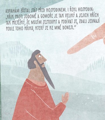 Náhled Abraham a Izák