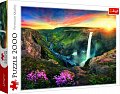 Trefl Puzzle Vodopád Háifoss, Island / 2000 dílků