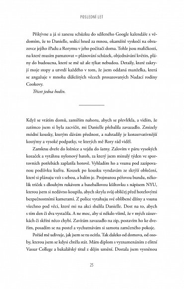 Náhled Poslední let