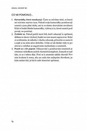 Náhled Holka, vzchop se! - Nevěř lžím o tom, kdo jsi, a buď sama sebou