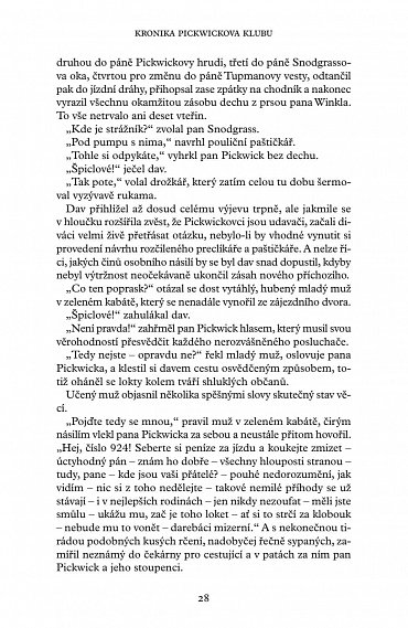 Náhled Kronika Pickwickova klubu, 1.  vydání