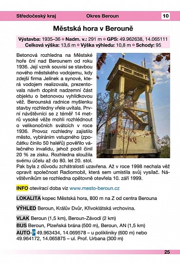 Náhled Rozhledny České republiky