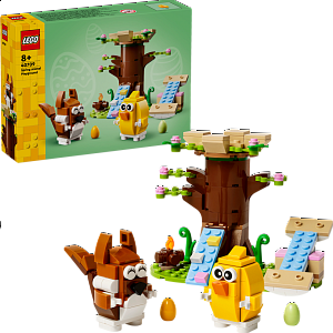 LEGO® Iconic 40709 Jarní hřiště pro zvířátka
