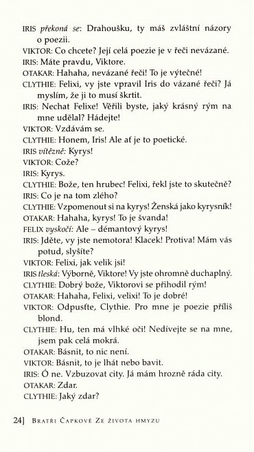 Náhled Ze života hmyzu, 2.  vydání