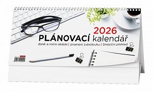 Plánovací daňový kalendář 2026 - stolní kalendář