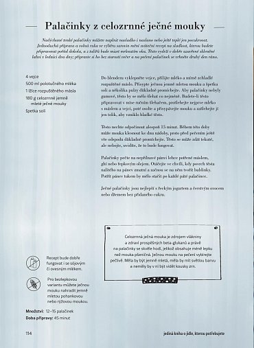 Náhled Jediná kniha o jídle, kterou potřebujete