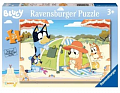 Puzzle Bluey na pláži 35 dílků
