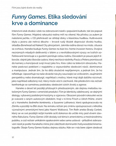 Náhled Film jsou tajné dveře do reality - 10 zásadních režisérek a režisérů současnosti – portréty a rozhovory
