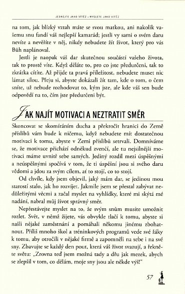 Náhled Jednejte jako vítěz, myslete jako vítěz - Jak objevit, uchopit a rozvíjet své nadání