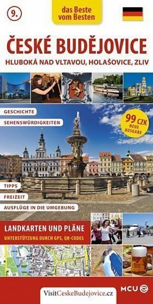 České Budějovice - kapesní průvodce/německy