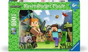 Puzzle Minecraft 100 dílků