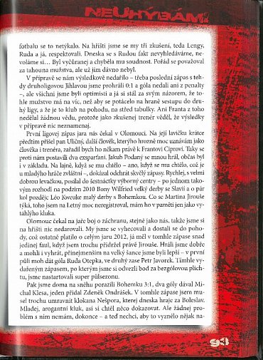 Náhled Tomáš Řepka - Neuhýbám! (Rebel na hřišti i v zákulisí)