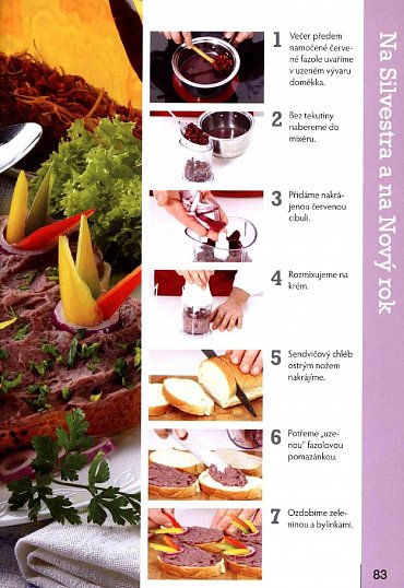 Náhled Pochoutky pro hosty - Pomazánky, saláty, chuťovky, 77 receptů