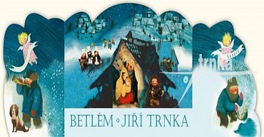 Náhled Betlém skládací + Vánoční koledy s notami