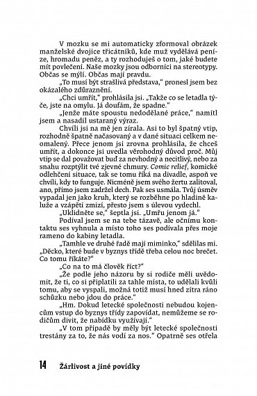 Náhled Žárlivost a jiné povídky