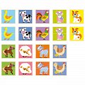 BABU Puzzle a Pexeso - Zvířátka z farmy