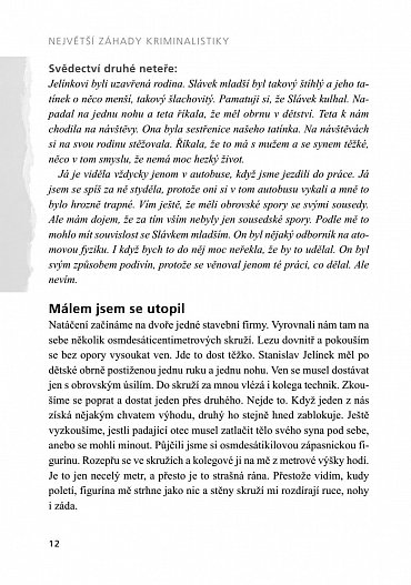 Náhled Největší záhady kriminalistiky