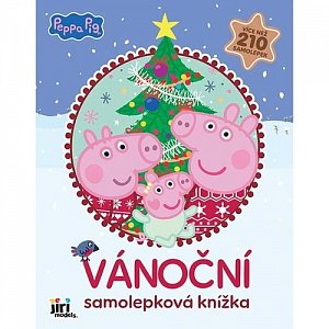 Prasátko Peppa - Vánoční samolepková knížka