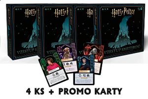 Harry Potter: Vzestup Smrtijedů (4ks + promo)