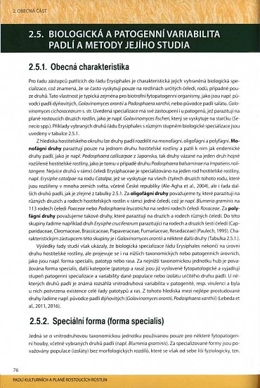 Náhled Padlí kulturních a planě rostoucích plodin