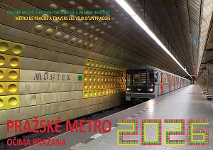 Pražské metro očima Pražana 2026 - Nástěnný kalendář