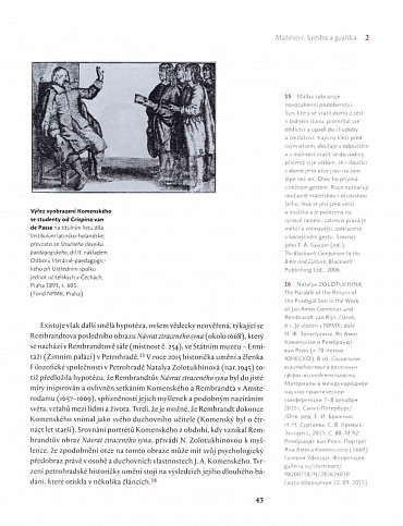 Náhled Jan Amos Komenský v českém a světovém výtvarném umění (1642-2016)