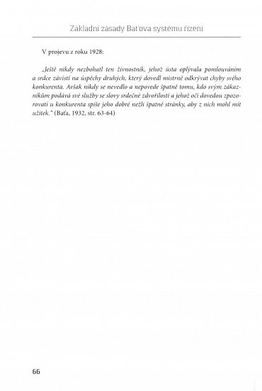 Náhled Základní zásady Baťova systému řízení