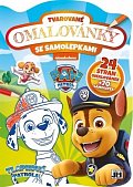Tlapková patrola - Tvarované omalovánky se samolepkami, 1.  vydání