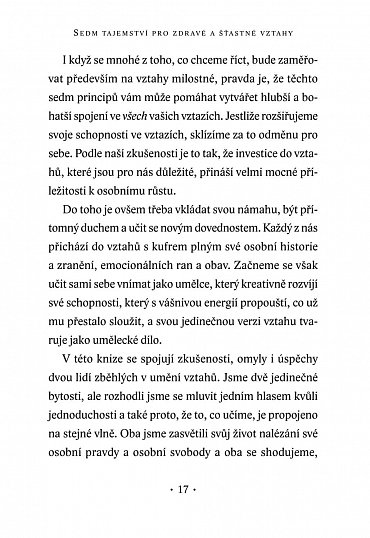 Náhled Sedm tajemství pro zdravé a šťastné vztahy
