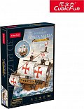 Puzzle 3D Loď Santa Maria 204 dílků