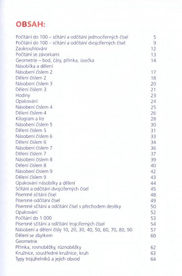 Náhled Souhrn látky z matematiky 1. stupeň ZŠ