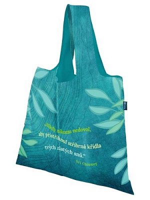 Nákupní taška skládací "Nikdy nikomu nedovol"