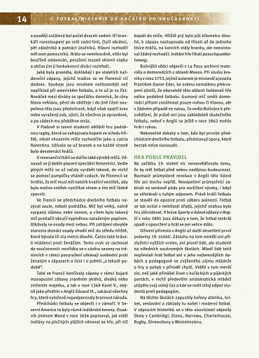 Náhled Fotbal – Historie od počátku do současnosti