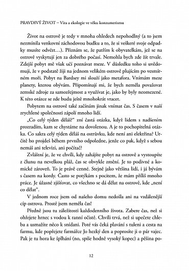 Náhled Pravdivý život - Víra a ekologie ve věku konzumerismu